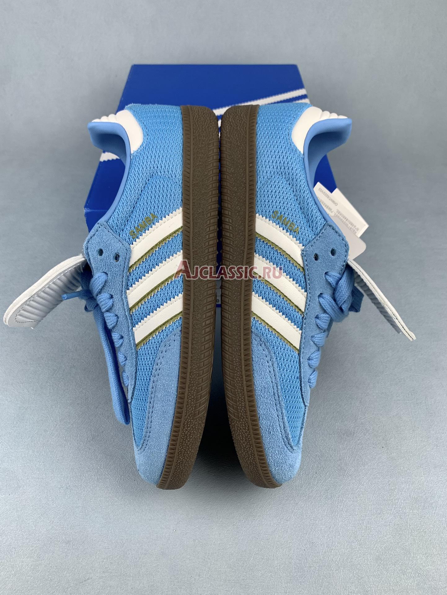 New Adidas Samba LT "Semi Blue Burst Gum" IE9170 Shoes