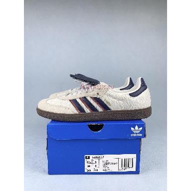 Adidas Samba LT Crystal White Dark Blue IE9169 Crystal White/Dark Blue/Gum 5 Sneakers