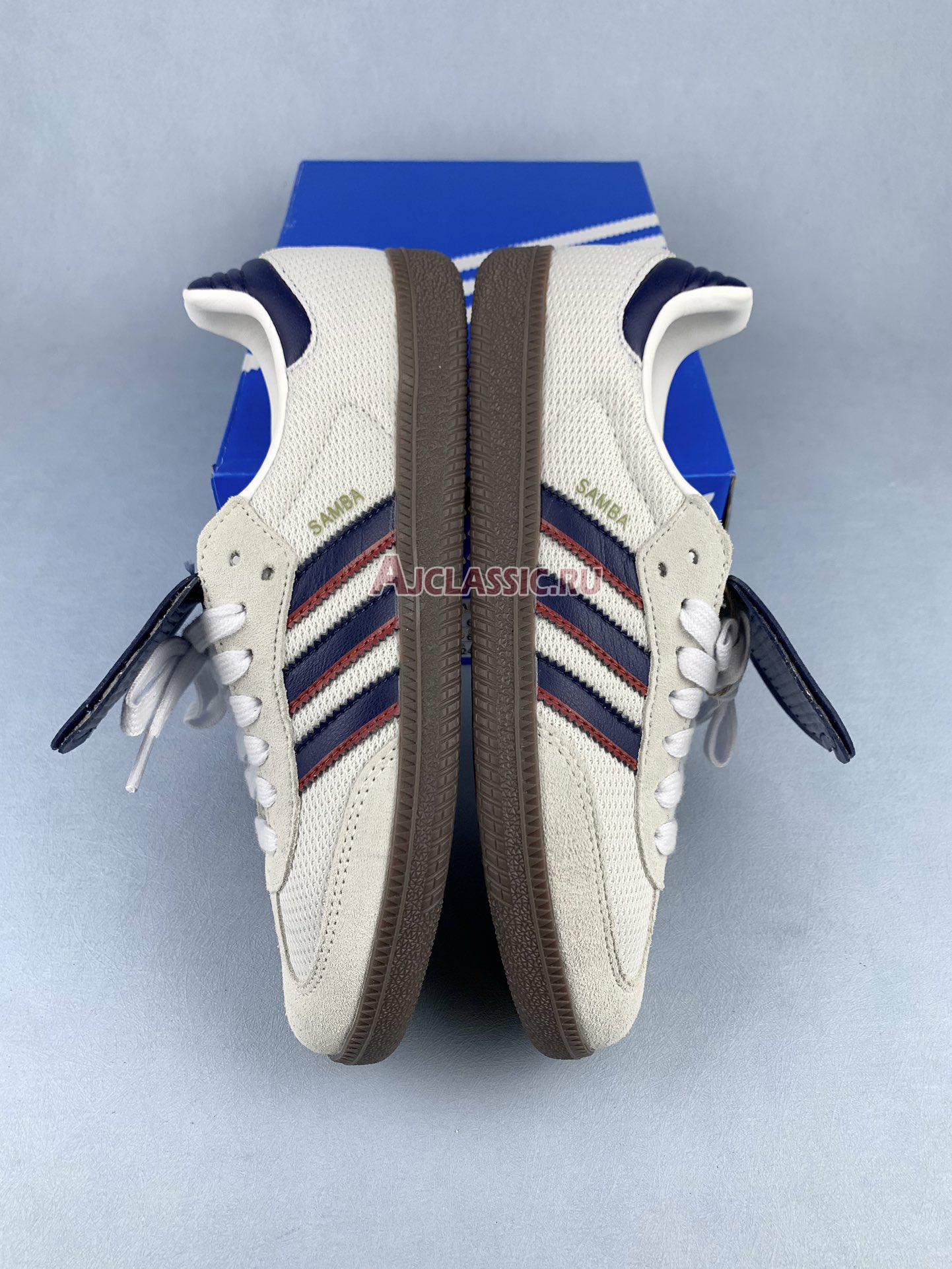 Adidas Samba LT "Crystal White Dark Blue" IE9169