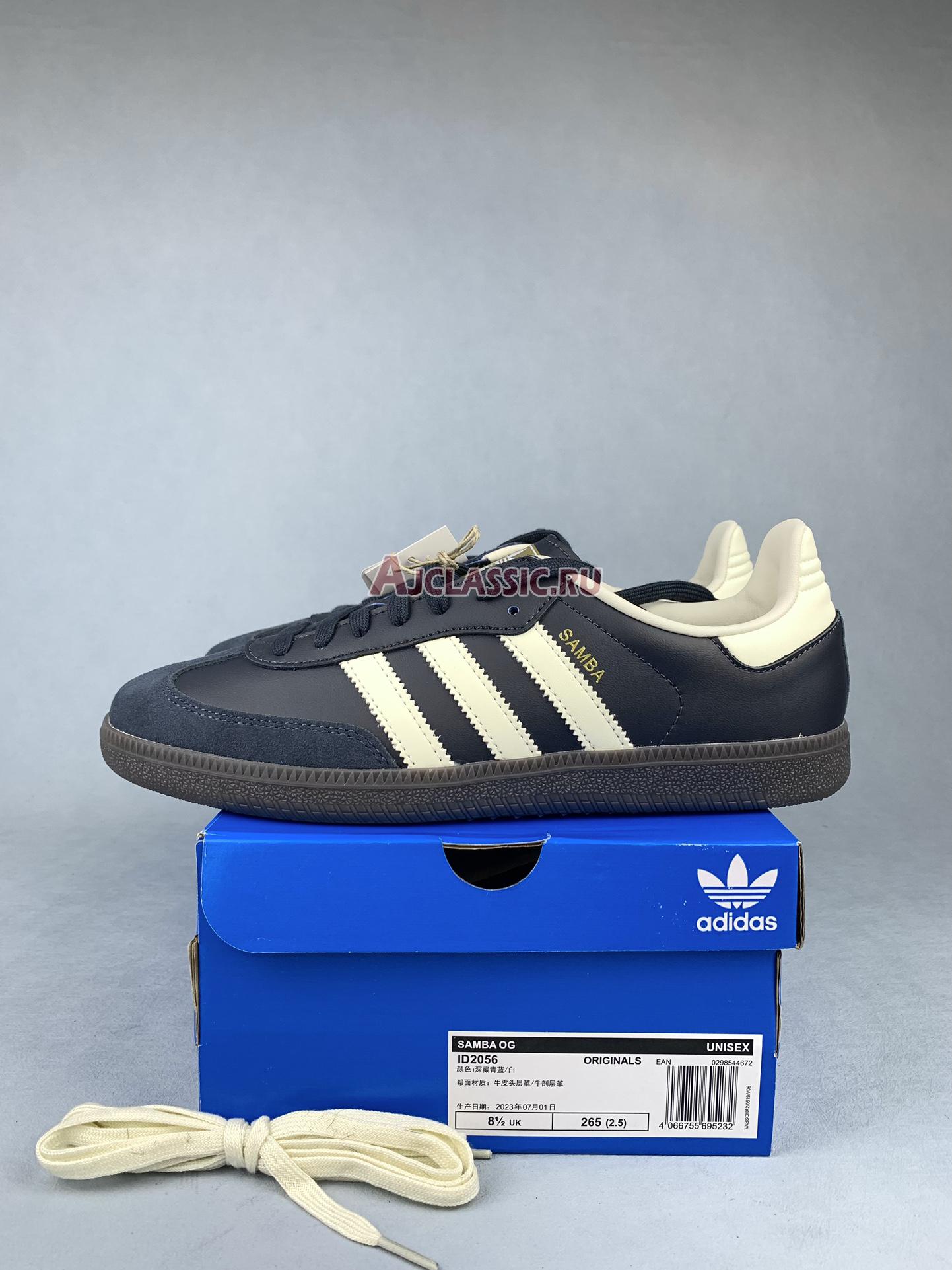 New Adidas Samba OG "Night Navy Gum" ID2056 Shoes