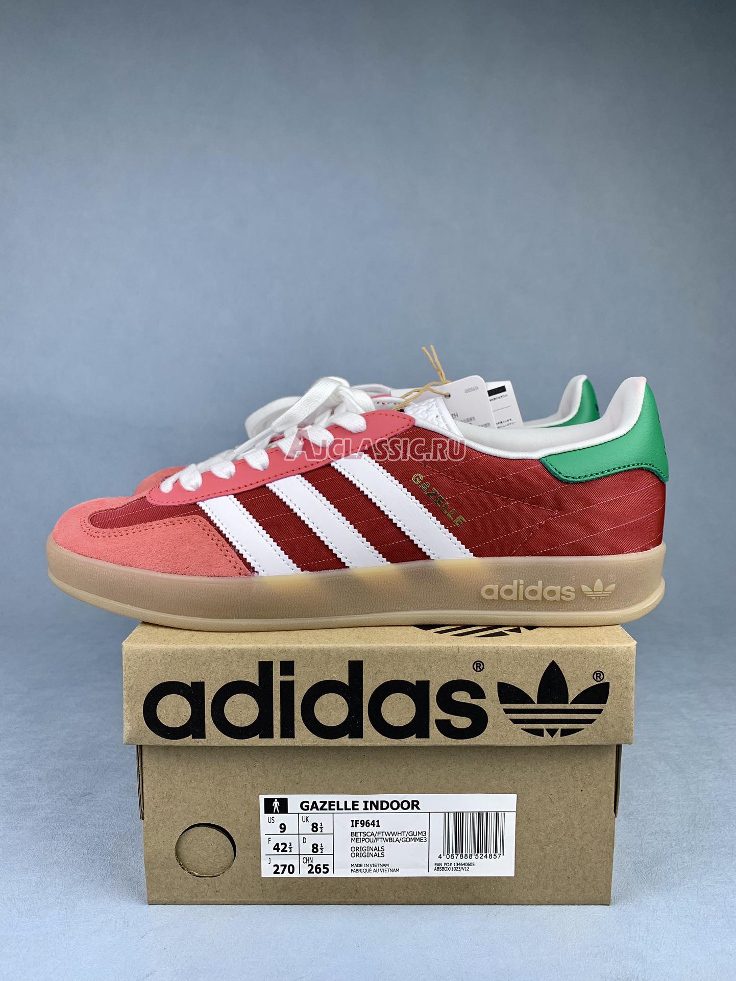 Adidas Gazelle Indoor "Olympic Pack - Red" IF9641