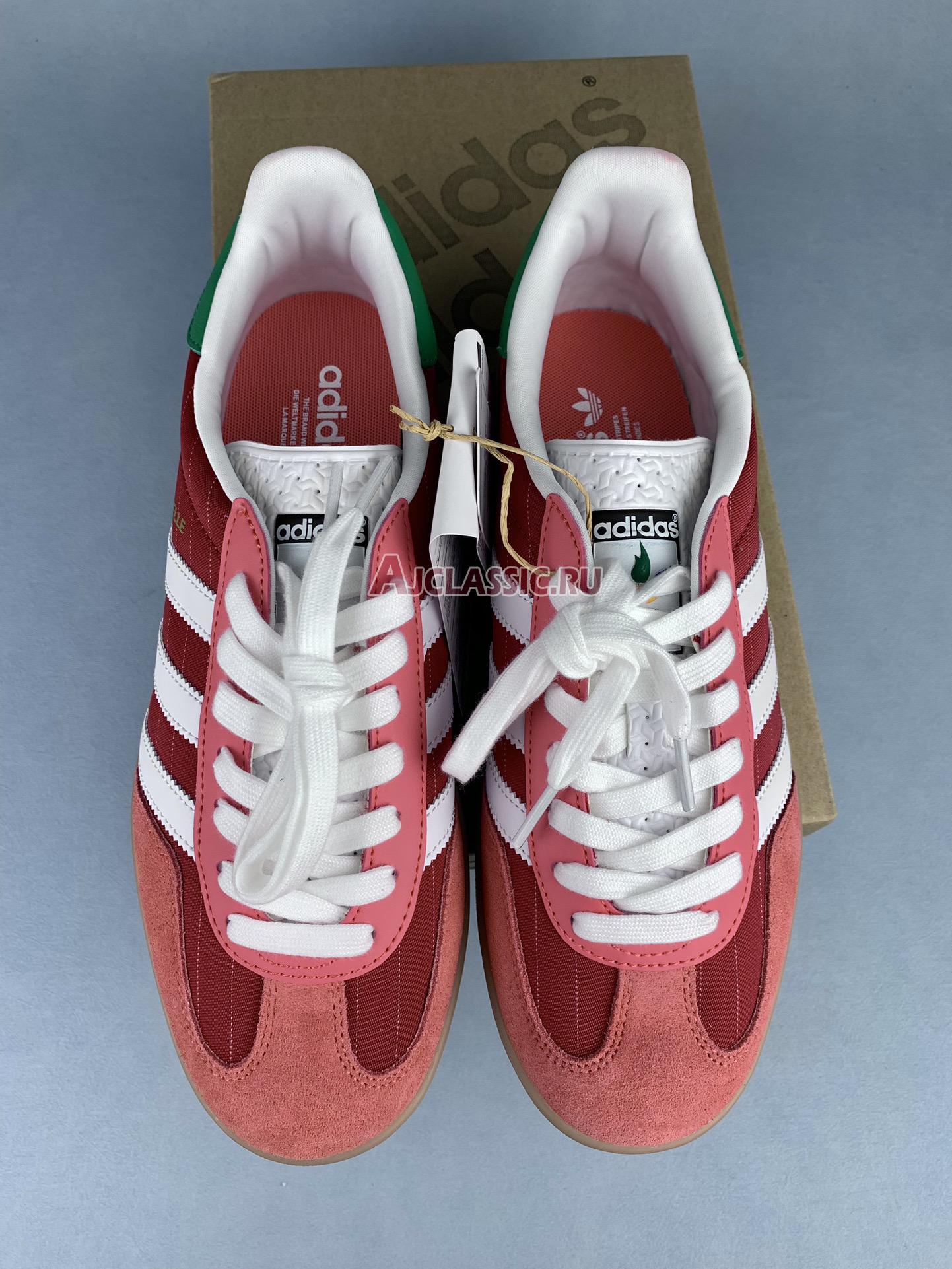 New Adidas Gazelle Indoor "Olympic Pack - Red" IF9641 Shoes