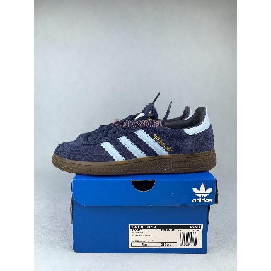 Adidas Handball Spezial Navy Gum BD7633 Collegiate Navy/Clear Sky/Gum Mens Womens Shoes