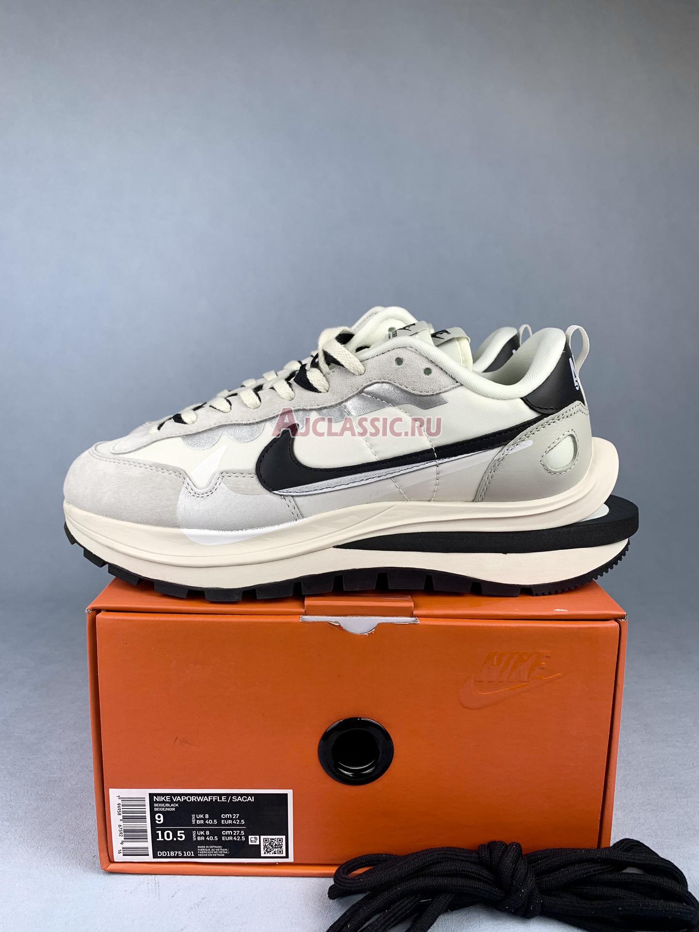 New Sacai 3.0 x Nike VaporWaffle "Grey White Black" DD1875-101 Shoes