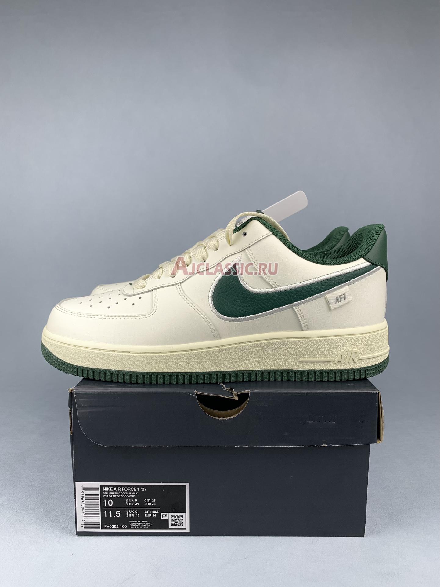 New Nike Air Force 1 Low 07 "Sail Fir Green" FV0392-100 Shoes