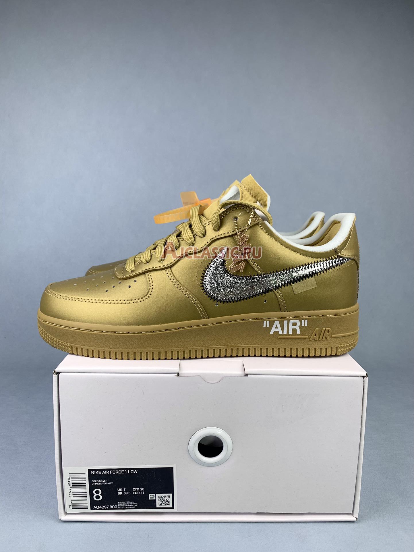 New Off-White x Nike Air Force 1 Low "Desert Tan" DD1876-700-3 Shoes