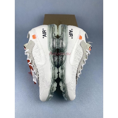 Off-White x Nike Air VaporMax Part 2 AA3831-100 White/Total Orange-Black Mens Womens Shoes