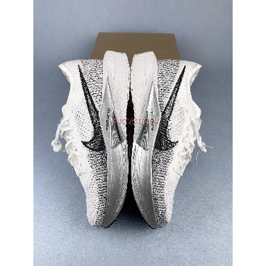 Nike ZoomX VaporFly Next% 3 White Particle Grey DV4129-100 White/Particle Grey/Metallic Silver/Dark Smoke Grey Mens Womens Shoes