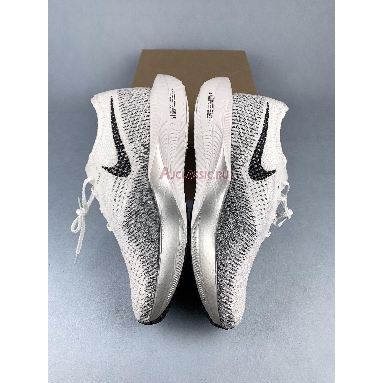 Nike ZoomX VaporFly Next% 3 White Particle Grey DV4129-100 White/Particle Grey/Metallic Silver/Dark Smoke Grey Mens Womens Shoes