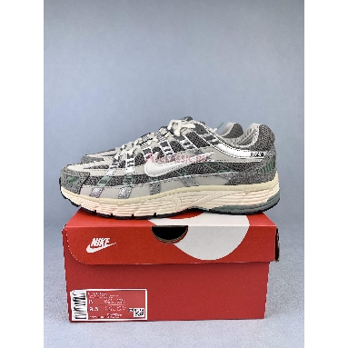 Nike P-6000 Flat Pewter FN7509-029 Flat Pewter/Light Iron Ore/Metallic Silver/White Mens Womens Shoes