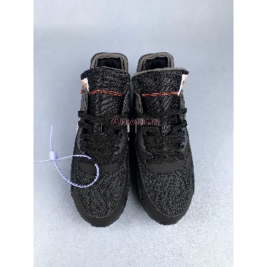 Off-White x Nike Air Max 90 Black AA7293-001 Black/Black/Cone/White Mens Womens Shoes