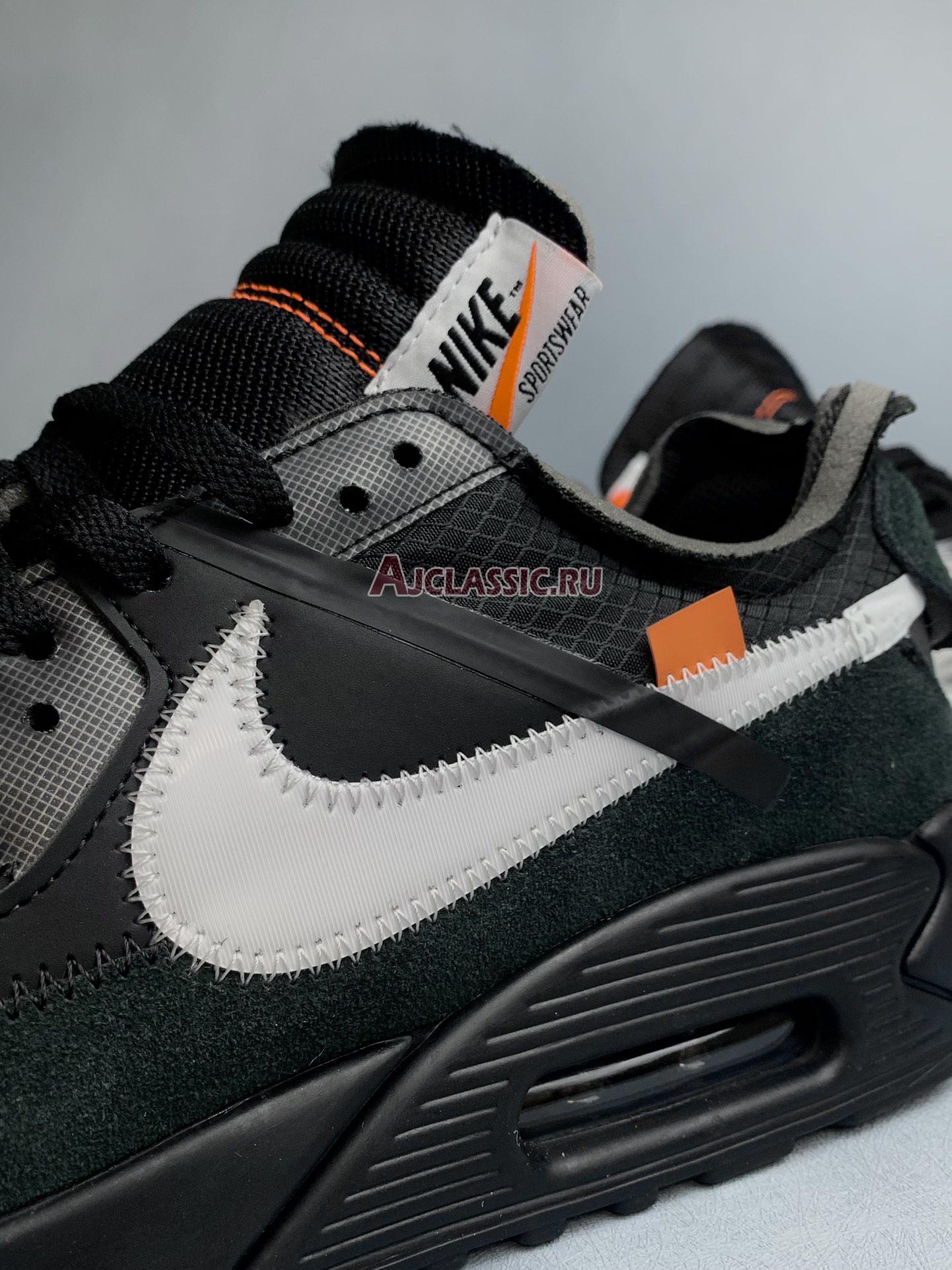 New Off-White x Nike Air Max 90 "Black" AA7293-001 Shoes