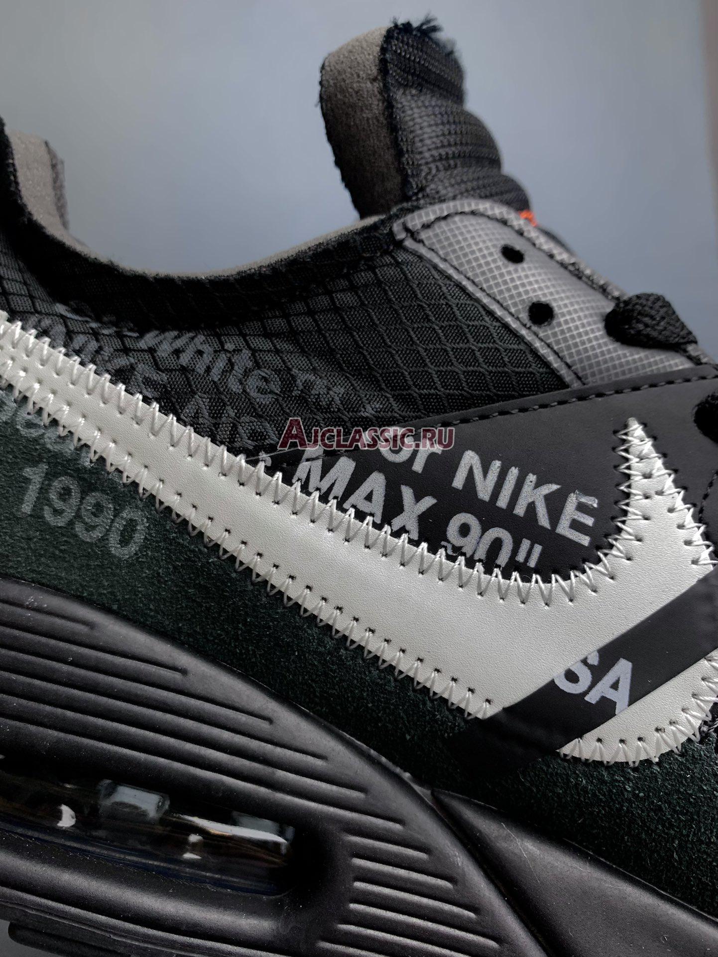 New Off-White x Nike Air Max 90 "Black" AA7293-001 Shoes