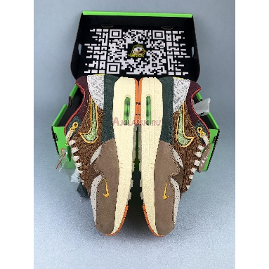 Nike Air Max 1 87 Luxe University of Oregon PE HQ2639-100 Light Orewood Brown/University Gold/White/Starfish Mens Womens Shoes