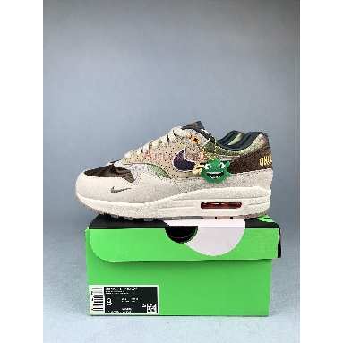 Nike Air Max 1 87 Premium University of Oregon PE HQ2640-200 Hemp/University Gold/Sail/Desert Dust/Cacao Wow Mens Womens Shoes