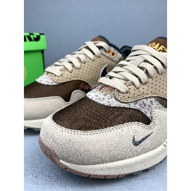 Nike Air Max 1 87 Premium University of Oregon PE HQ2640-200 Hemp/University Gold/Sail/Desert Dust/Cacao Wow Mens Womens Shoes