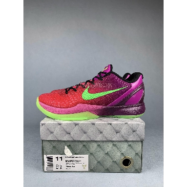 Nike Zoom Kobe 6 Protro Mambacurial PE2023-102 Purple/Red/Green Mens Womens Shoes