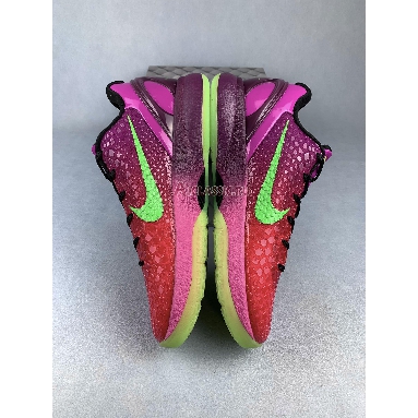 Nike Zoom Kobe 6 Protro Mambacurial PE2023-102 Purple/Red/Green Mens Womens Shoes