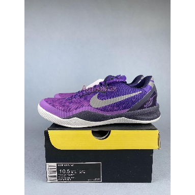 Nike Kobe 8 Purple Gradient 555035-500 Court Purple/Pure Platinum/Blackened Blue Mens Womens Shoes