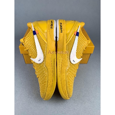 Off White x Nike Kobe 6 Protro Chaos Yellow Jaune OW CW2190-501 Chaos Yellow/Silver Mens Womens Shoes