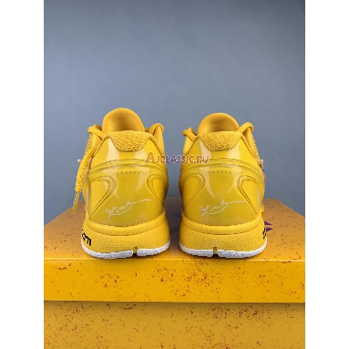 Off White x Nike Kobe 6 Protro Chaos Yellow Jaune OW CW2190-501 Chaos Yellow/Silver Mens Womens Shoes