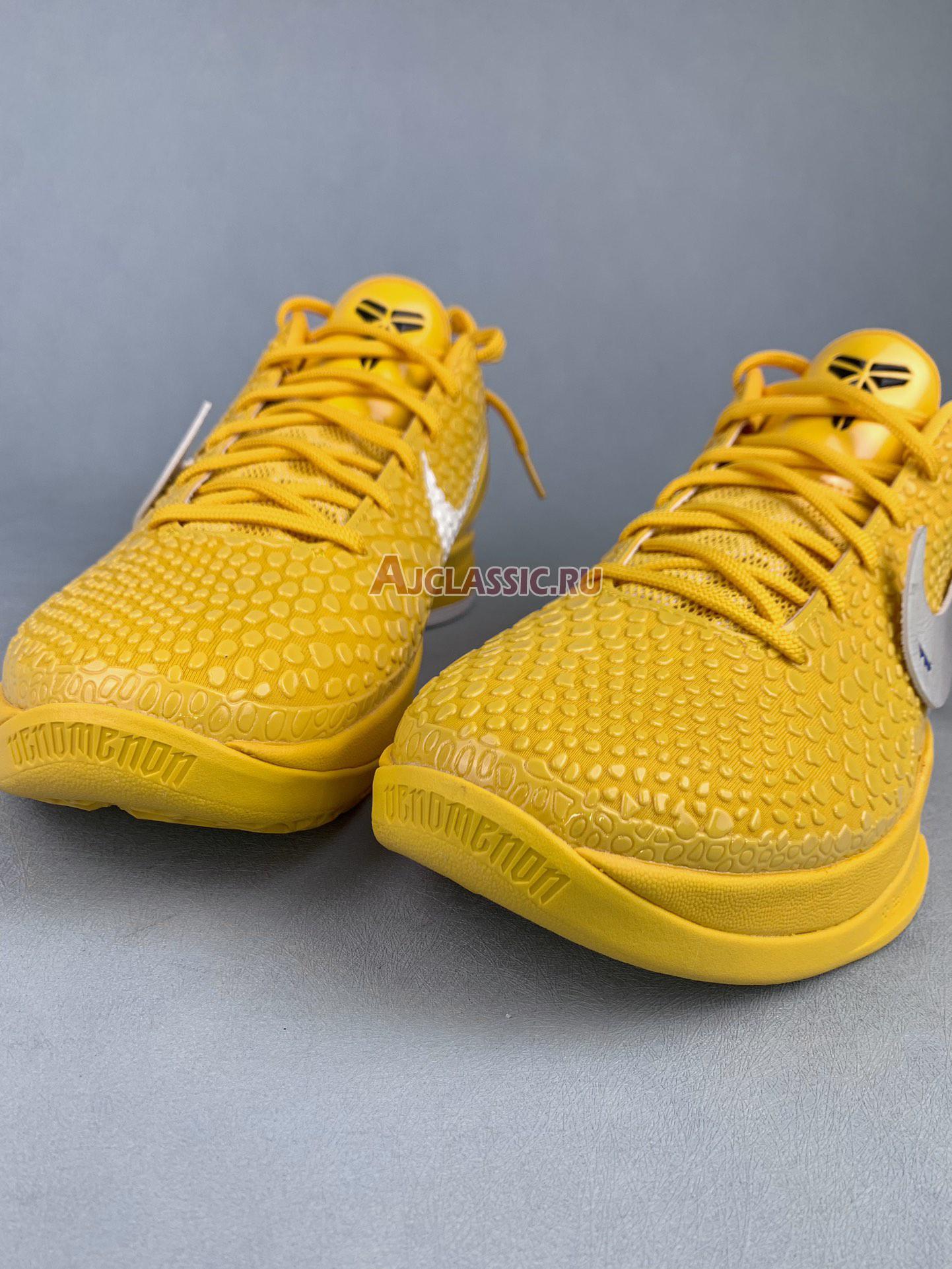 Off White x Nike Kobe 6 Protro "Chaos Yellow Jaune OW" CW2190-501