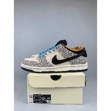 Nike Dunk Low Pro SB Electric Pack FZ1233-002 Phantom/Black/Monarch/Summit White/Chlorine Blue Mens Womens Shoes