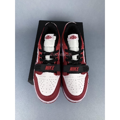 Air Jordan Legacy 312 Low GS Chicago Red CD9054-116 White/Black/Gym Red Sneakers