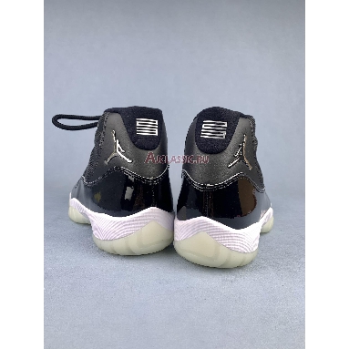 Air Jordan 11 Retro Jubilee / 25th Anniversary CT8012-011-3 Black/Clear/White/Metallic Silver Sneakers