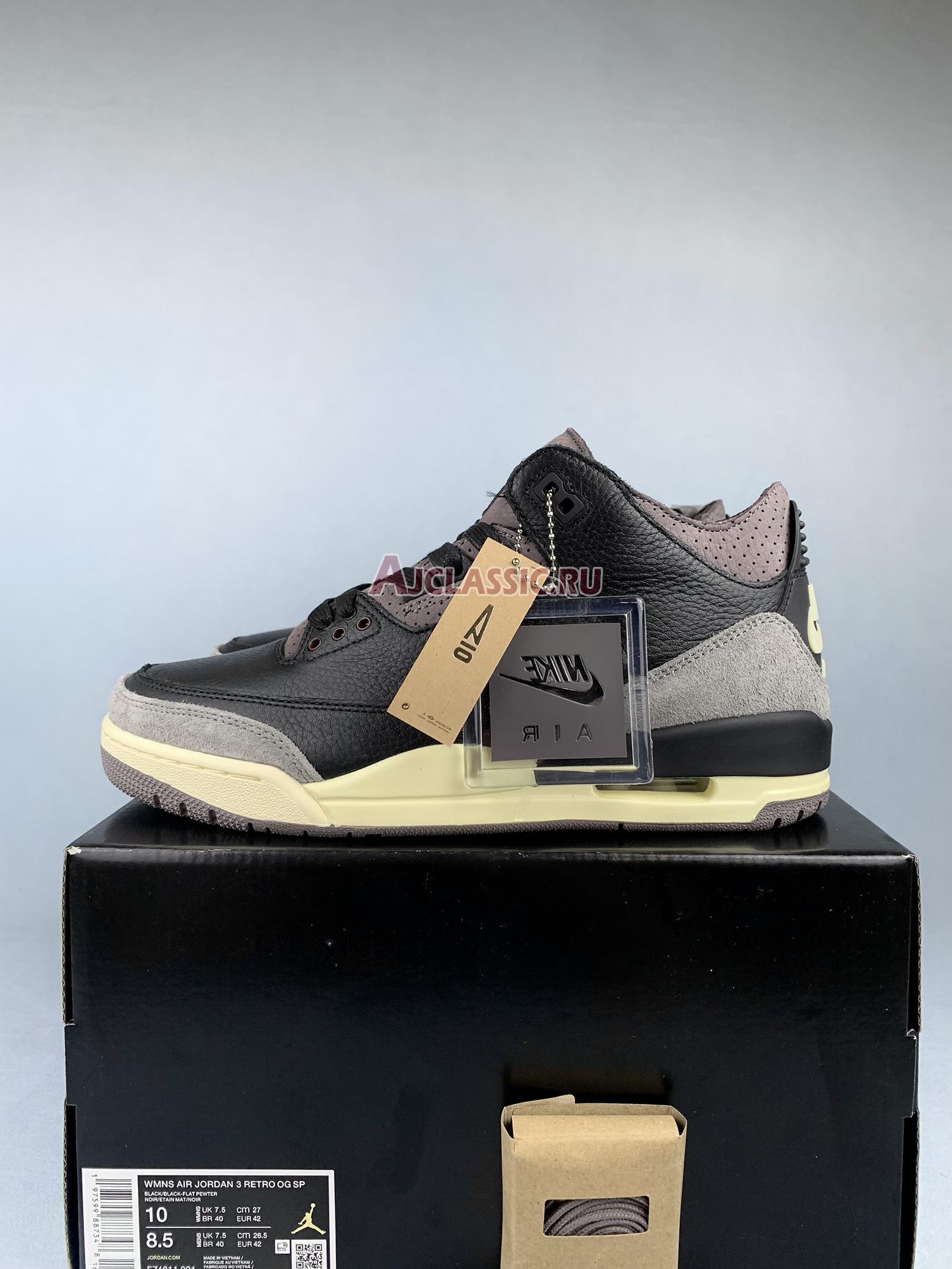 A Ma Maniere x Air Jordan 3 Retro "While You Were Sleeping" FZ4811-001