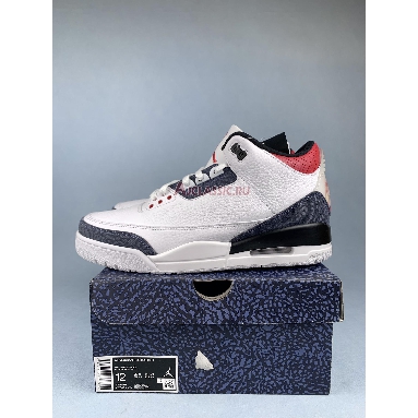 Air Jordan 3 SE-T Fire Red Japan Exclusive CZ6433-100-2 White/Fire Red/Black Sneakers