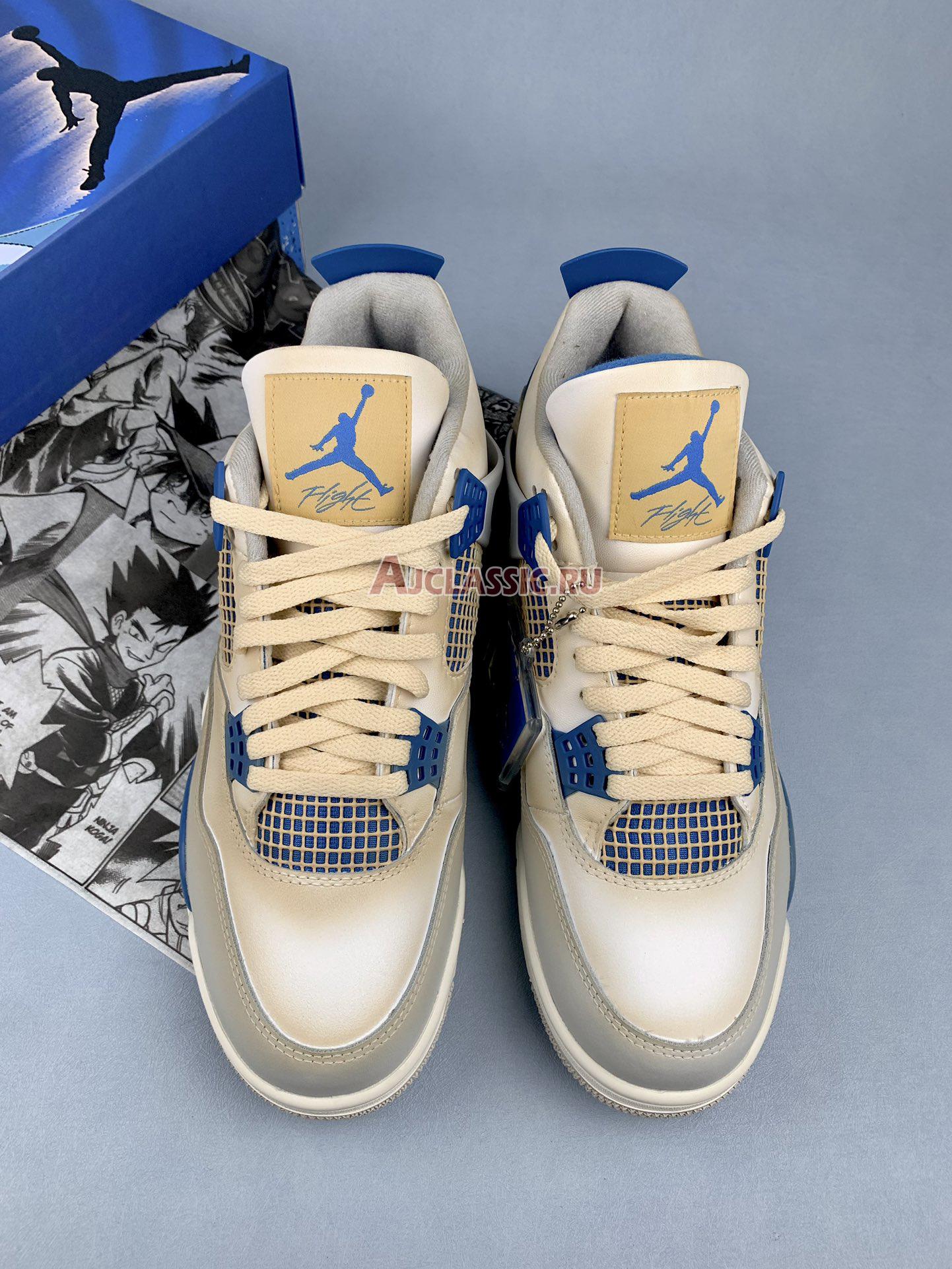 Air Jordan 4 Retro Vintage "Military Blue" 308497-105-3