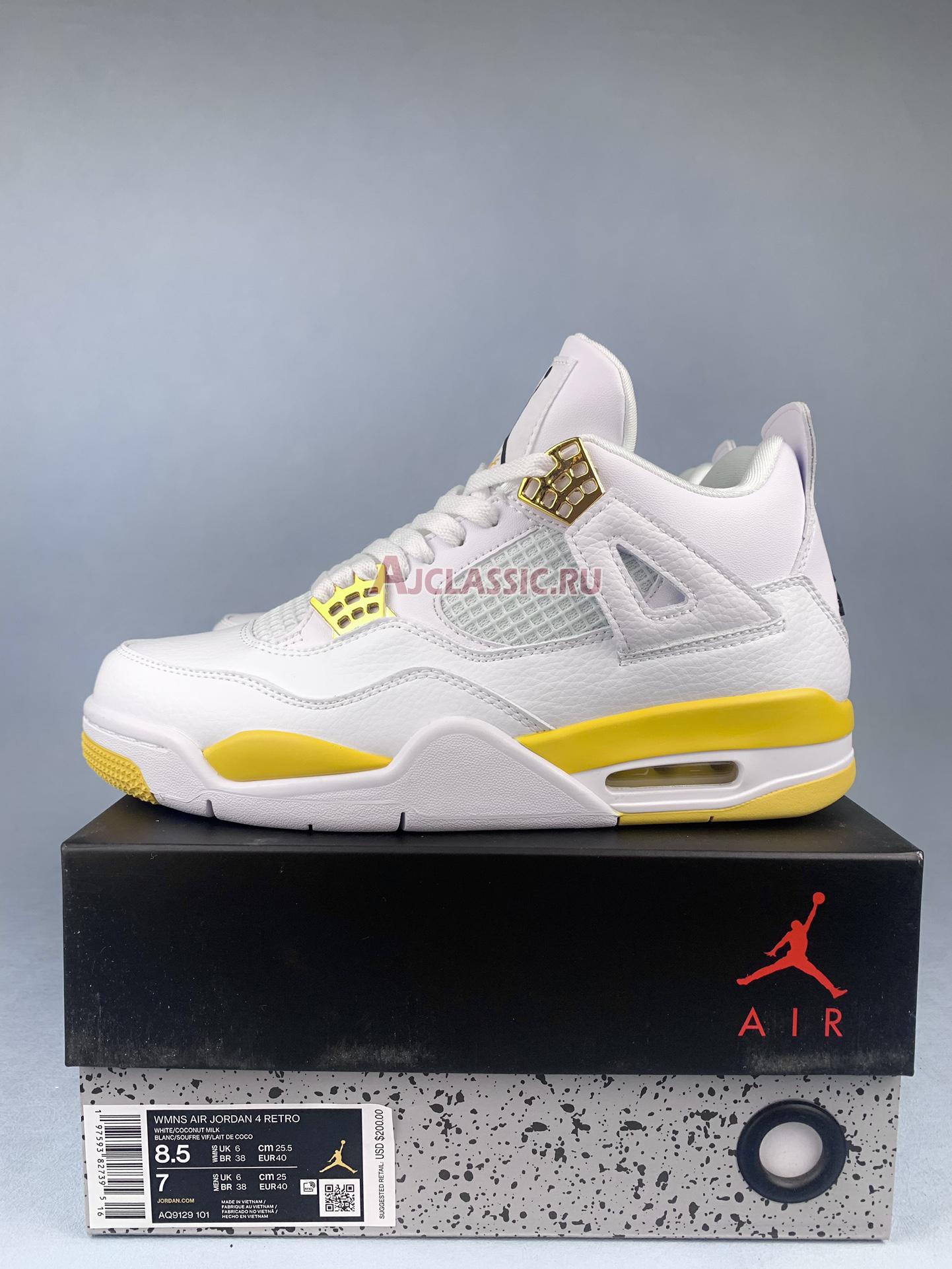 Air Jordan 4 WMNS "Vivid Sulfur" AQ9129-101-2