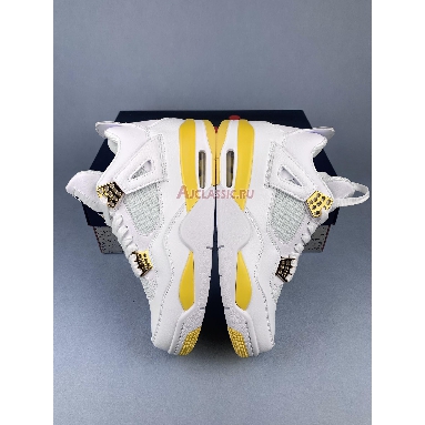 Air Jordan 4 WMNS Vivid Sulfur AQ9129-101-2 White/Vivid Sulfur-Black Sneakers