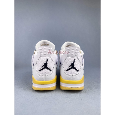 Air Jordan 4 WMNS Vivid Sulfur AQ9129-101-2 White/Vivid Sulfur-Black Sneakers