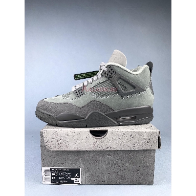 Air Jordan 4 Retro SE Wet Cement FQ7928-001 Smoke Grey/Cement Grey-Particle Grey-Iron Grey Sneakers