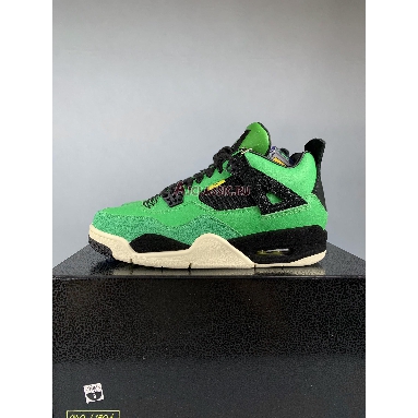 Air Jordan 4 Retro Manila HO19-MNJDLS-416-LN3 Green/Black Sneakers