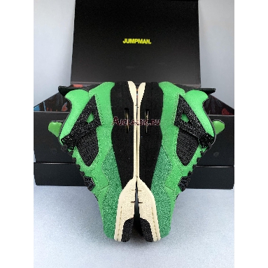 Air Jordan 4 Retro Manila HO19-MNJDLS-416-LN3 Green/Black Sneakers