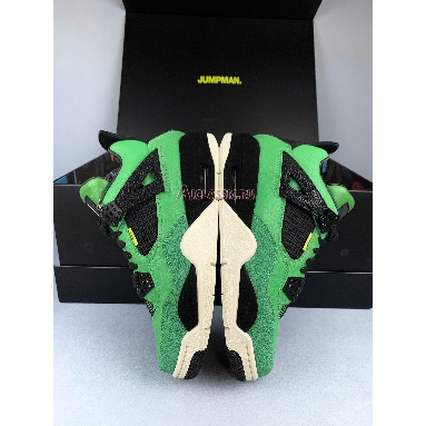 Air Jordan 4 Retro Manila HO19-MNJDLS-416-LN3 Green/Black Sneakers