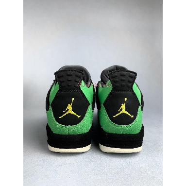 Air Jordan 4 Retro Manila HO19-MNJDLS-416-LN3 Green/Black Sneakers