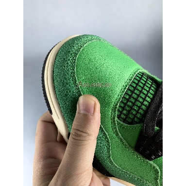 Air Jordan 4 Retro Manila HO19-MNJDLS-416-LN3 Green/Black Sneakers