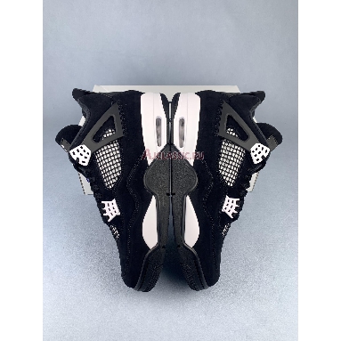 Air Jordan 4 Retro White Thunder FQ8138-001-2 Black/White/Black Sneakers