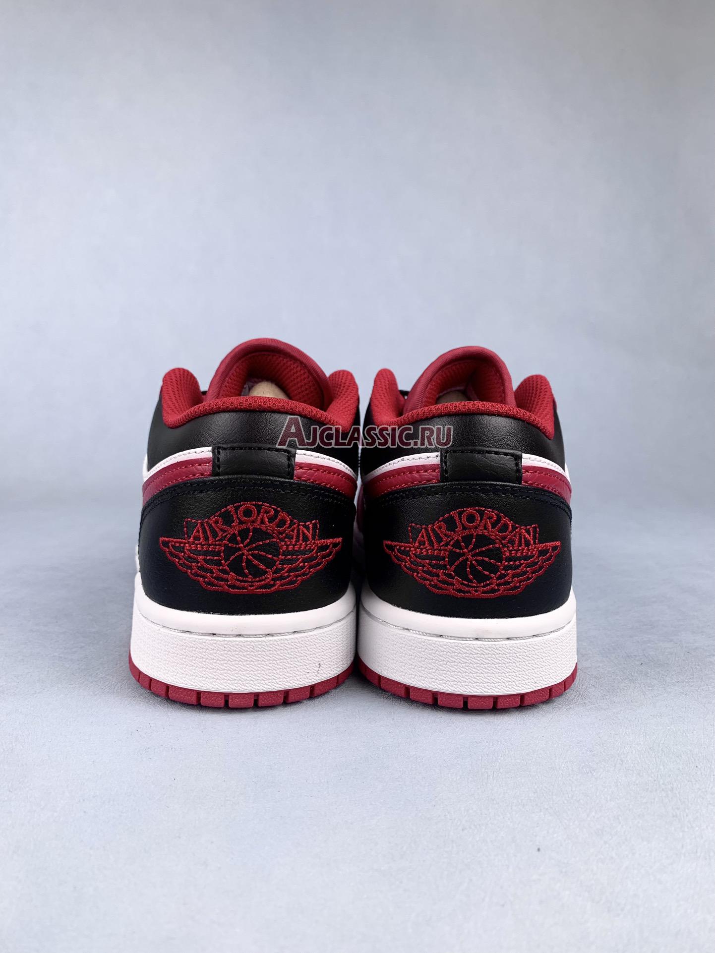 Air Jordan 1 Low "Reverse Black Toe" 553558-163