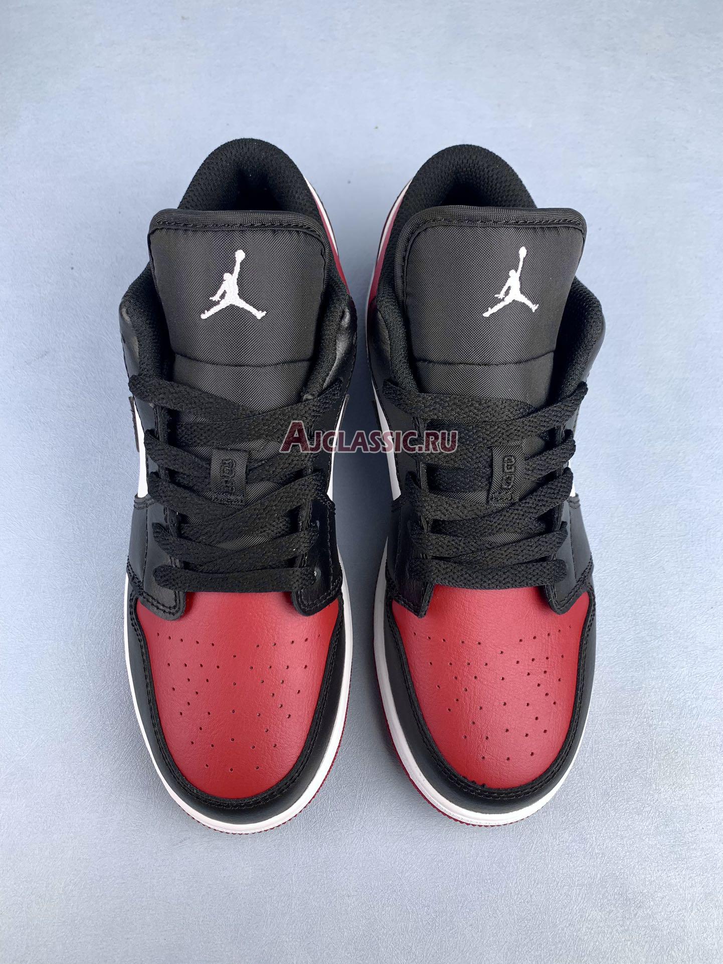 Air Jordan 1 Low "Bred Toe" 553560-612