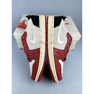 Trophy Room x Air Jordan 1 Retro Low OG SP Rookie Card - Home HV6157-100 Sail/Sail/Varsity Red/Black Mens Womens Shoes