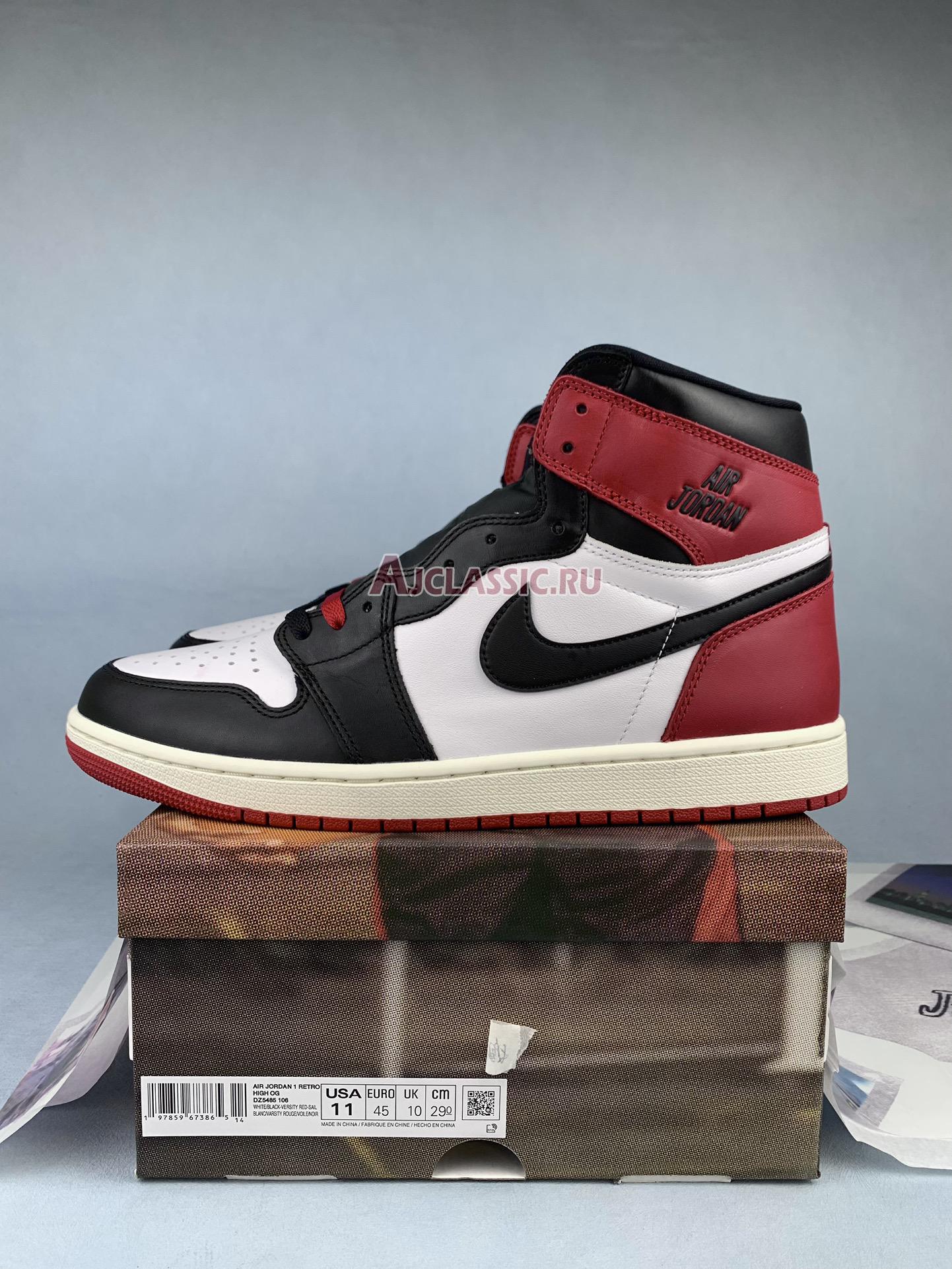 Air Jordan 1 Retro High OG "Black Toe Reimagined" DZ5485-106