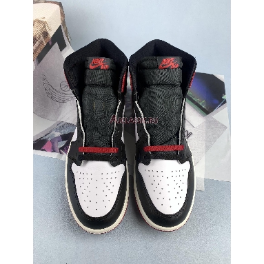 Air Jordan 1 Retro High OG Black Toe Reimagined DZ5485-106 White/Black-Varsity Red-Sail Sneakers