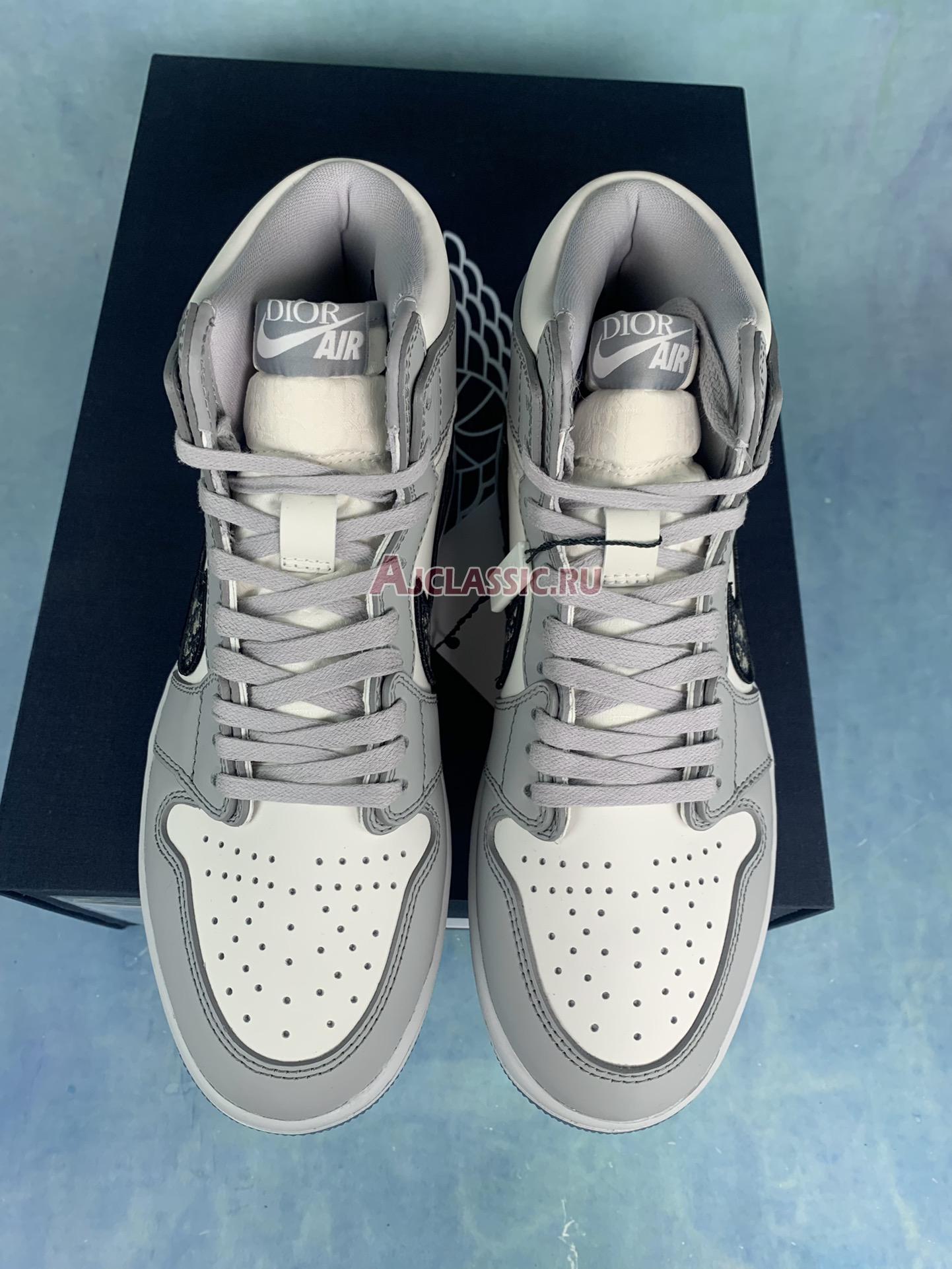 New Dior x Air Jordan 1 High "Wolf Grey" CN8607-002-2 Shoes