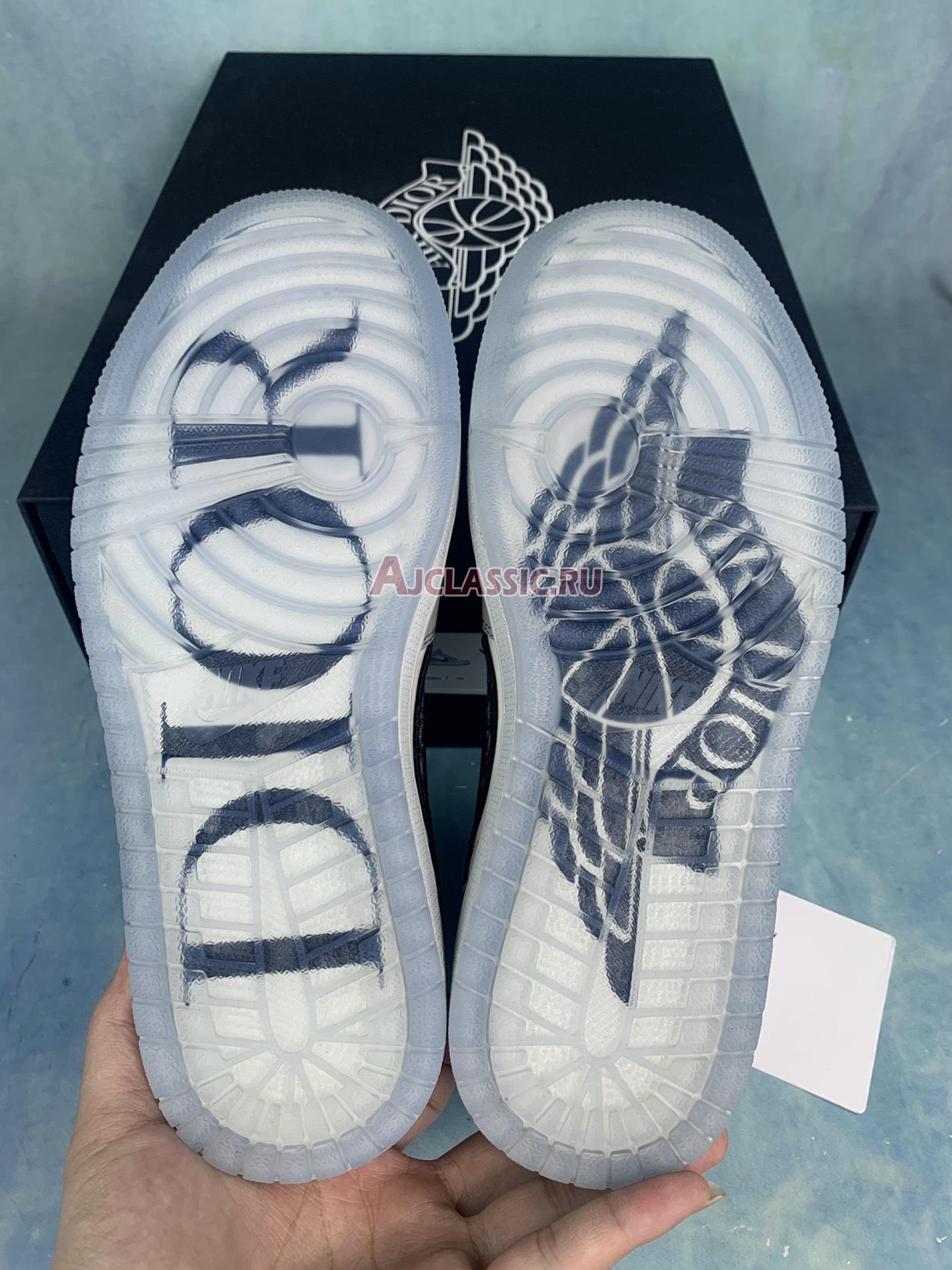 New Dior x Air Jordan 1 High "Wolf Grey" CN8607-002-2 Shoes