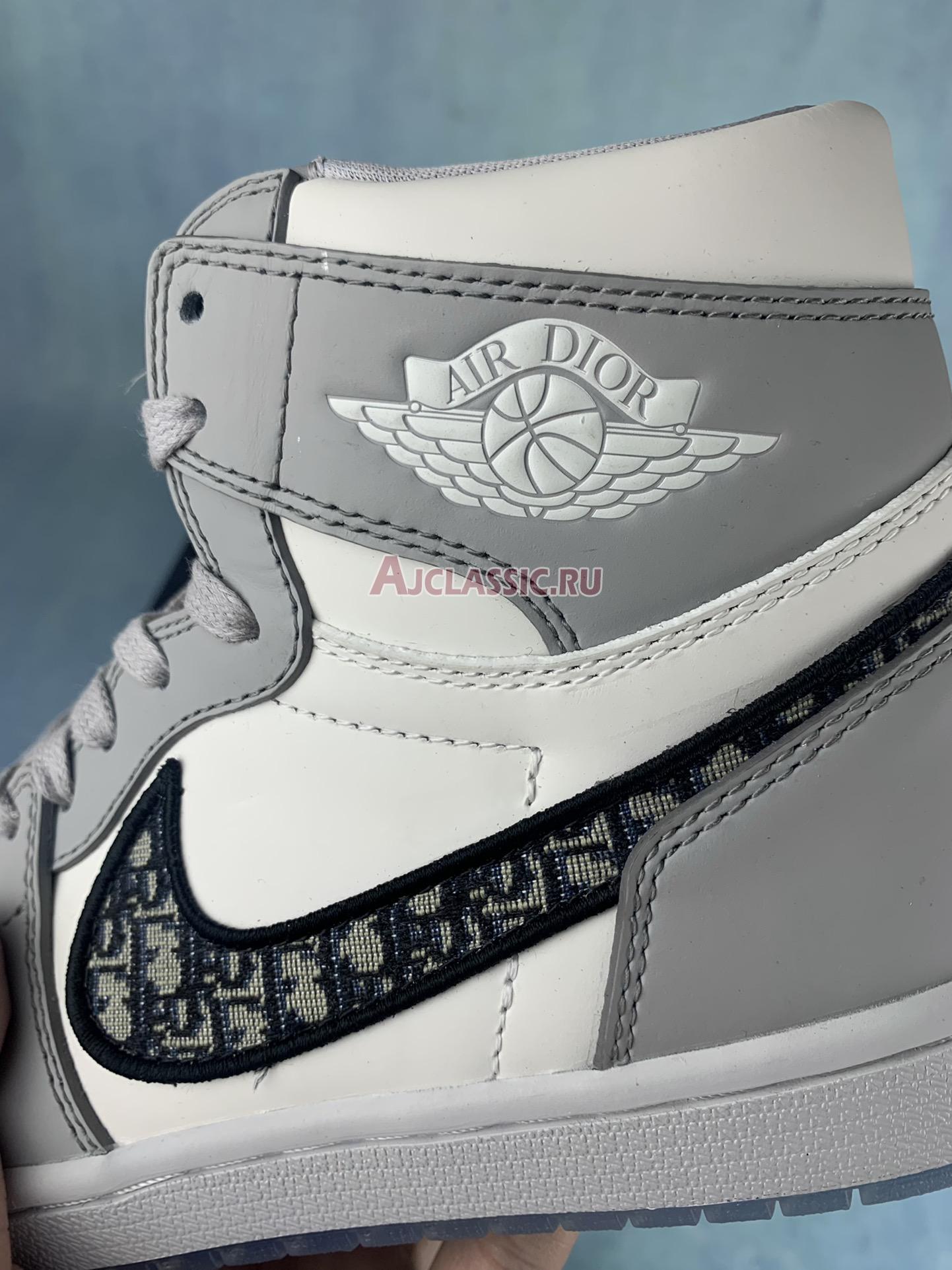 New Dior x Air Jordan 1 High "Wolf Grey" CN8607-002-2 Shoes